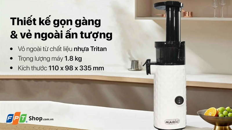 máy ép chậm mini hình 3