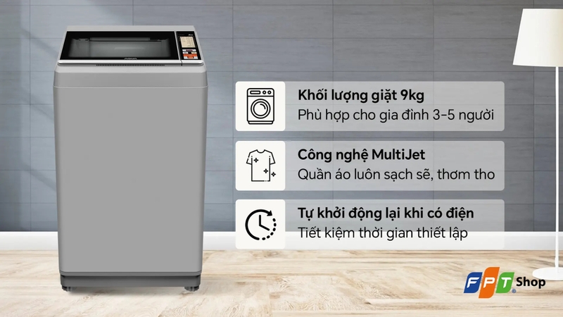máy giặt 9kg tốt nhất 2025 hình 4