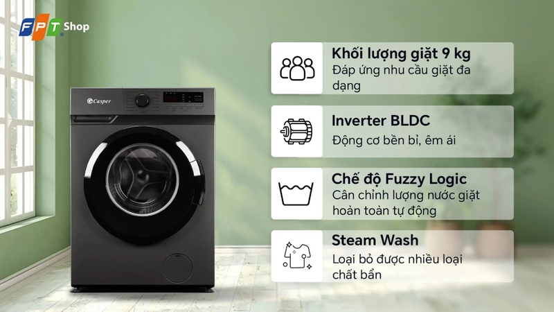 máy giặt 9kg tốt nhất 2025 hình 5