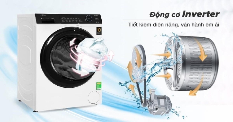 Động cơ Inverter máy giặt Aqua