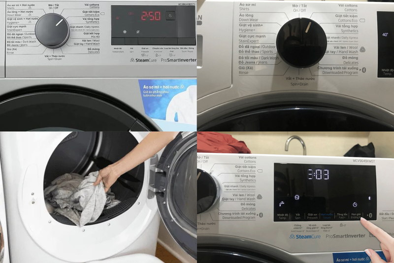 m&aacute;y giặt Beko bị nhảy thời gian (1)