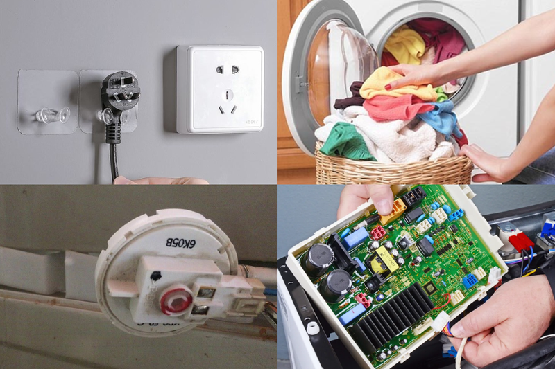 m&aacute;y giặt Beko bị nhảy thời gian (2)