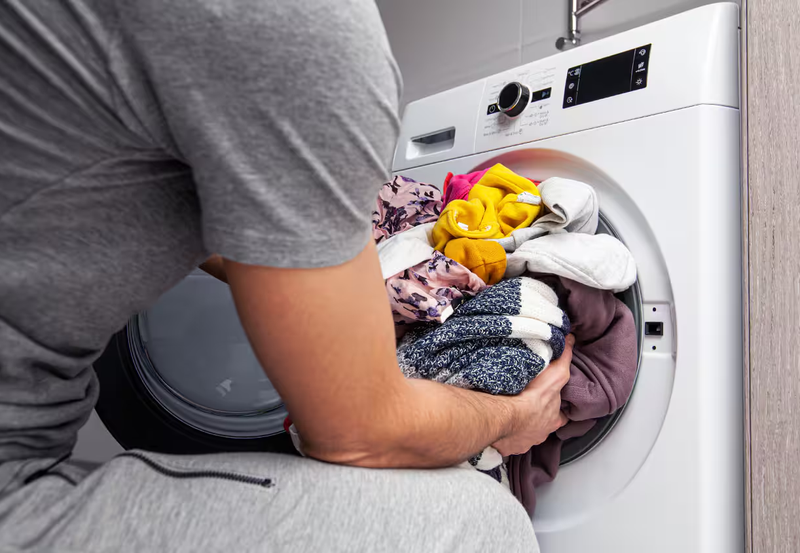 máy giặt bị cặn bẩn - 6