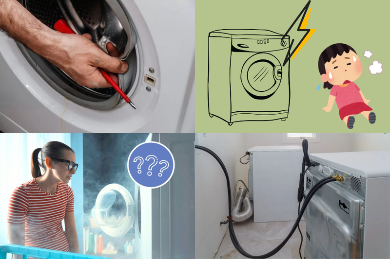 máy giặt bị chạm mạch (2)