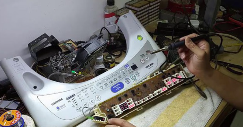 Máy giặt bị hỏng bo mạch chính 8