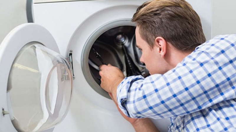 Máy giặt bị ngập nước 6