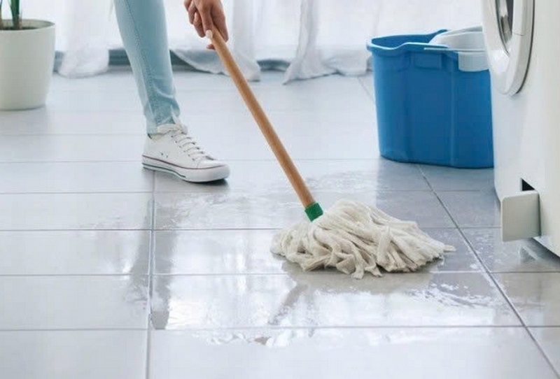 Máy giặt bị rò nước ở đáy ảnh 1
