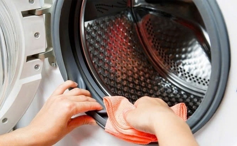 Máy giặt bị rò nước ở đáy ảnh 5