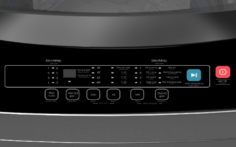 Máy giặt Casper Inverter 9.5 kg WT-95I68DGA - hình 11