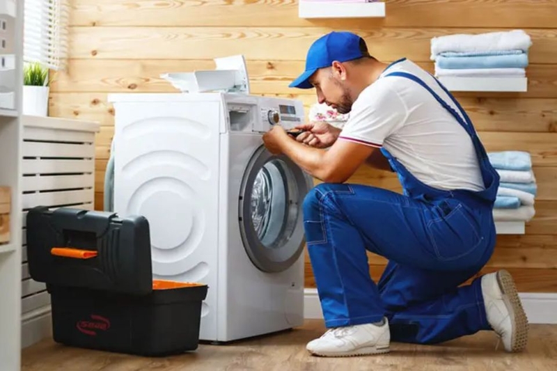 Nguyên nhân máy giặt chập điện khi bật