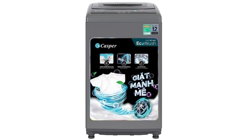 Máy giặt cửa trên Casper 7.5kg WT-75NG1