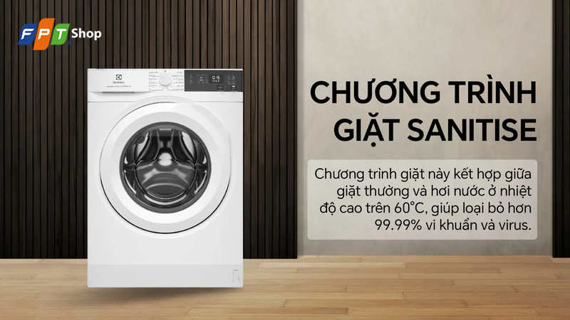 máy giặt có chức năng giặt nước nóng ảnh 17