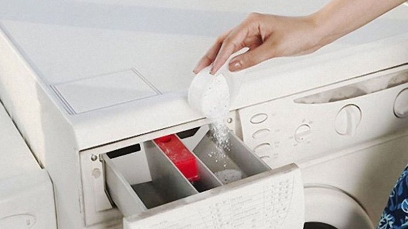 Máy giặt cửa ngang có dùng được bột giặt không?