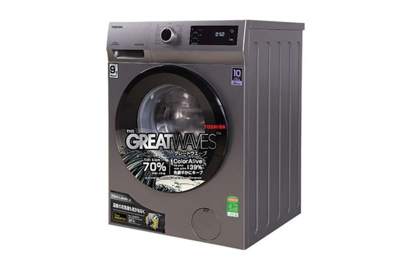 may giat cua ngang toshiba 9 5 kg tw bk105s3vsk