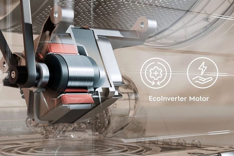 Máy giặt Electrolux trang bị động cơ EcoInverter tiết kiệm điện
