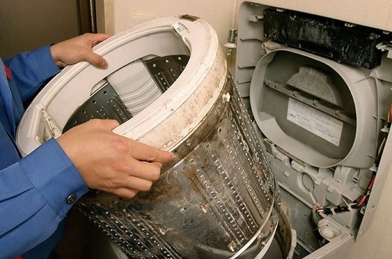 máy giặt Electrolux bị chảy nước ảnh 5