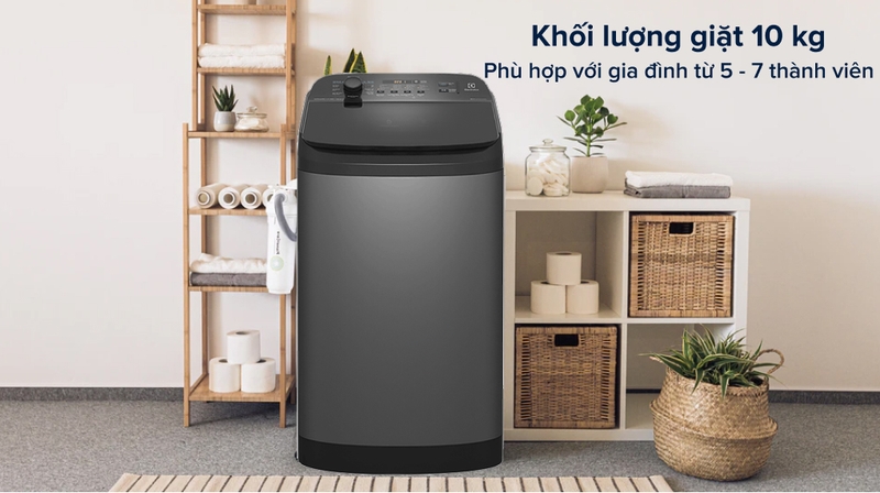 khoi luong giat may giat electrolux inverter 10 kg ewt1074m5sa