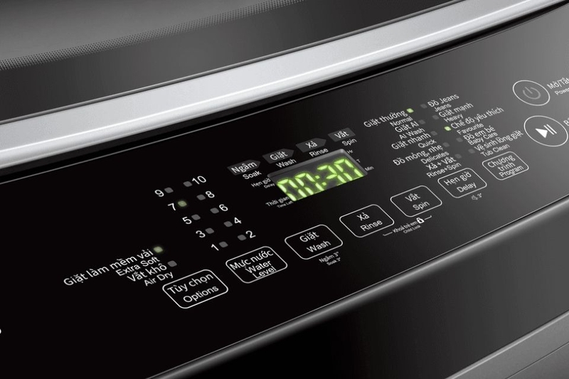 Tiện ích máy giặt Hisense