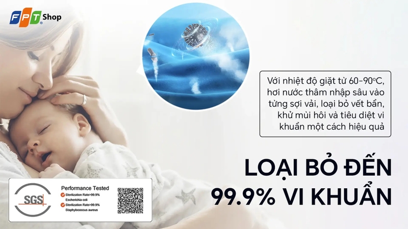 Máy giặt Hisense cửa ngang 2