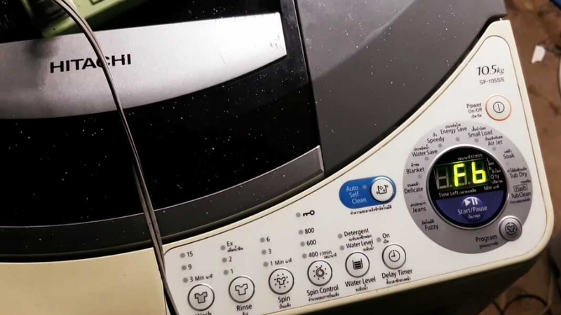 Máy giặt Hitachi không vắt 5