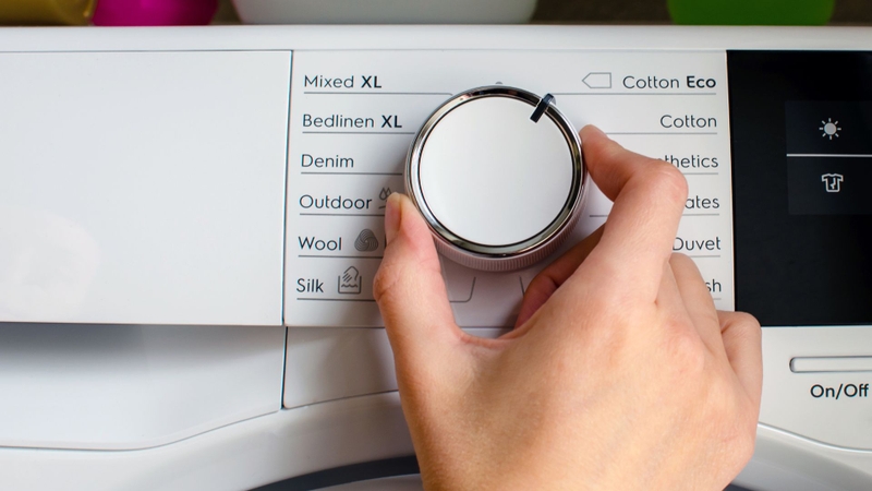 máy giặt không nhận nút điều khiển 4