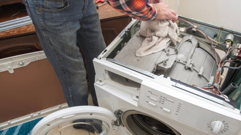 máy giặt LG báo lỗi FE ngược 6