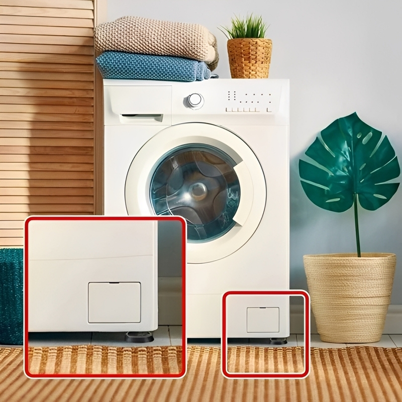 máy giặt rung mạnh làm di chuyển vị trí hình 2