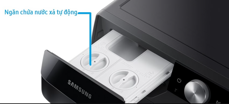 dau hieu may giat samsung khong xa nuoc xa vai