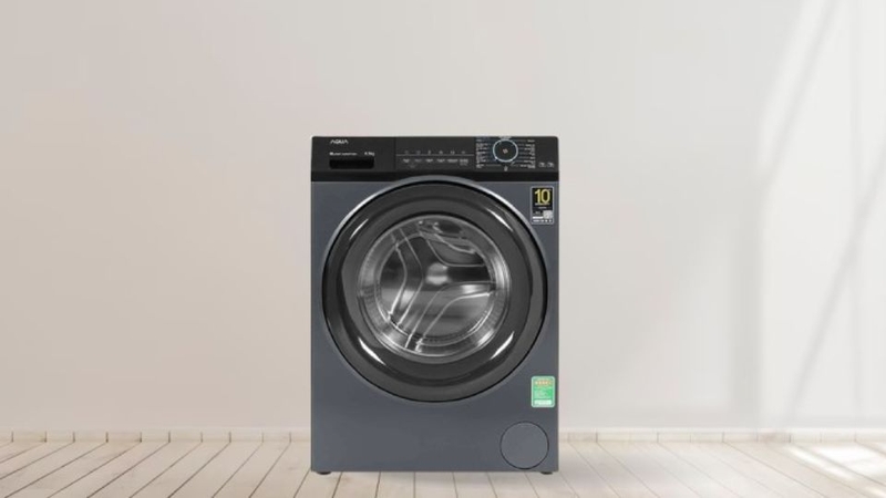 Máy giặt cửa trước Aqua Inverter 8.5kg AQD-A852J BK