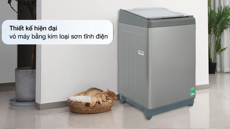 Máy giặt cửa trên Aqua 9kg AQW-S90CT S