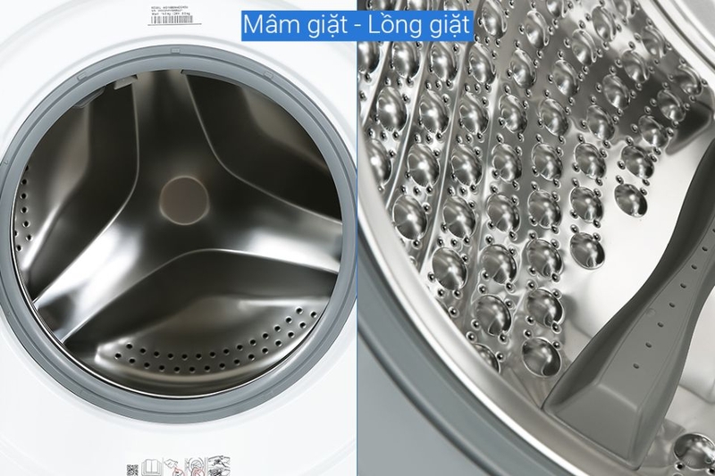 Samsung WD14BB944DGMSV bền bỉ, vận hành êm ái trong thời gian dài