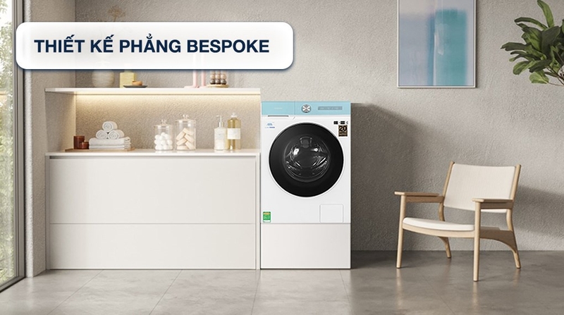 may giat say samsung bespoke giat 14kg say 8kg