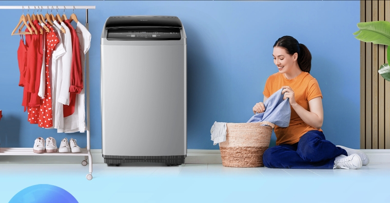 máy giặt sharp 7.5 kg es-y75hv-s hình 1