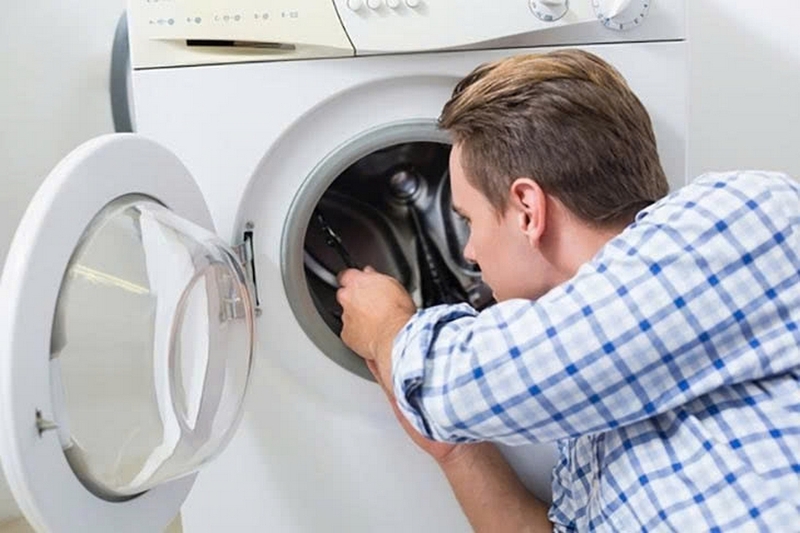 Máy giặt Sharp phát mùi khét khi chạy ảnh 1