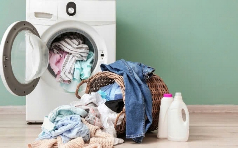 Máy giặt Sharp phát mùi khét khi chạy ảnh 2