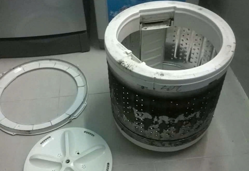 Máy giặt Sharp phát mùi khét khi chạy ảnh 5