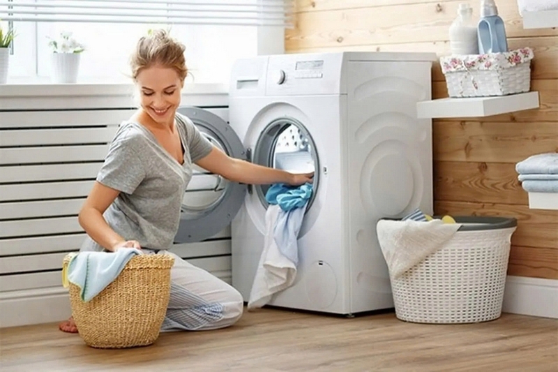 Máy giặt Sharp phát mùi khét khi chạy ảnh 7