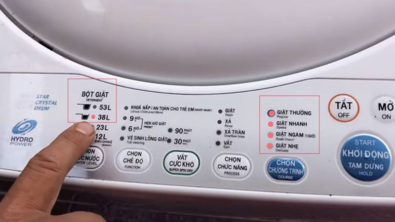 Quan sát kỹ số lượng đèn nháy để xác định lỗi