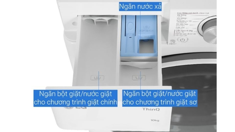 LG AI Inverter 10kg FV1410S4W1