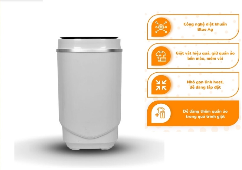 m&aacute;y giặt Unie bị nghẹt nước 2