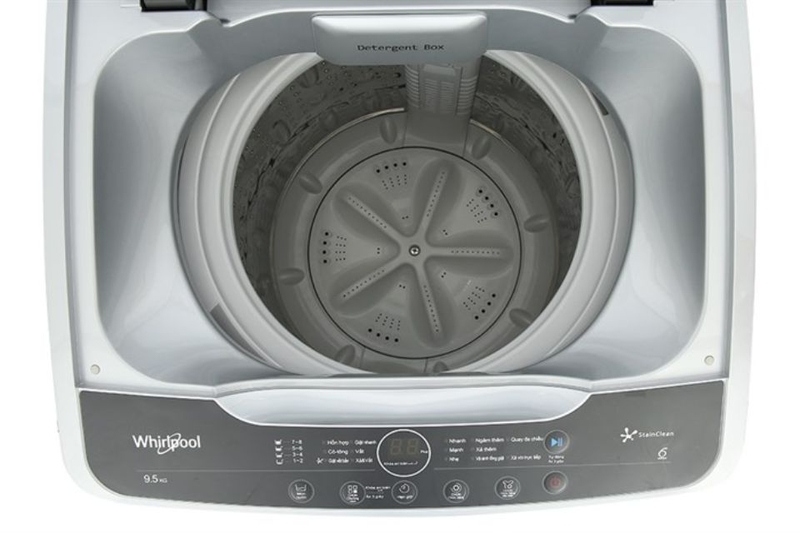 máy giặt whirlpool 9.5 kg vwvc9502fs (ảnh 2)