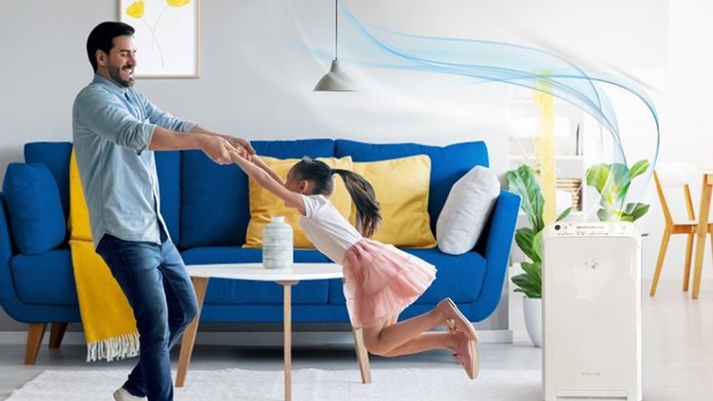 Sử dụng m&aacute;y h&uacute;t ẩm g&oacute;p phần bảo vệ sức khỏe hệ h&ocirc; hấp