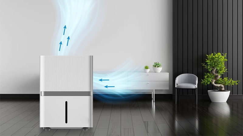 Đặt m&aacute;y ở khu vực ph&ugrave; hợp để kh&ocirc;ng kh&iacute; c&oacute; thể lưu th&ocirc;ng dễ d&agrave;ng