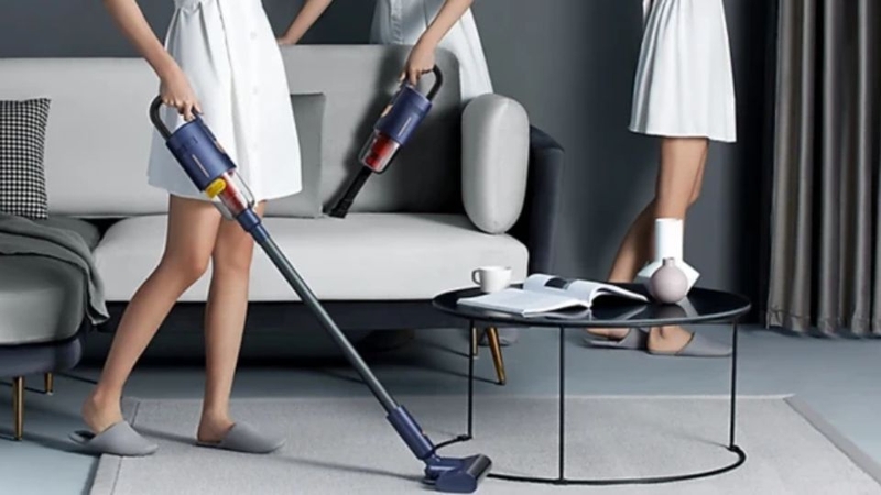 M&aacute;y h&uacute;t bụi kh&ocirc;ng d&acirc;y Deerma VC811 (Khoảng 1.590.000 VNĐ)