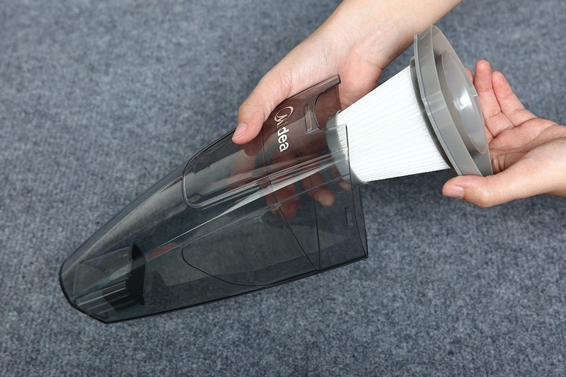 may hut bui midea mvc 16t b