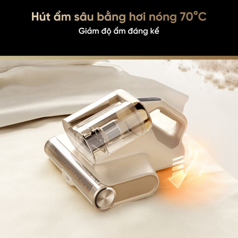 Dreame D20 Pro tích hợp khả năng hút ẩm sâu bằng hơi nóng