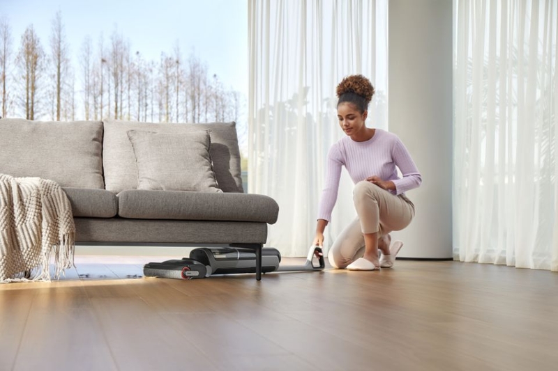 Máy hút bụi Dreame dễ dàng len lỏi vào những góc khó tiếp cận