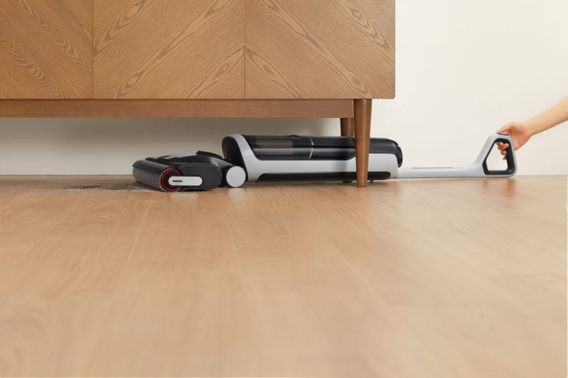 Dreame H14 với chế độ tay cầm ngiêng phẳng 180 độ