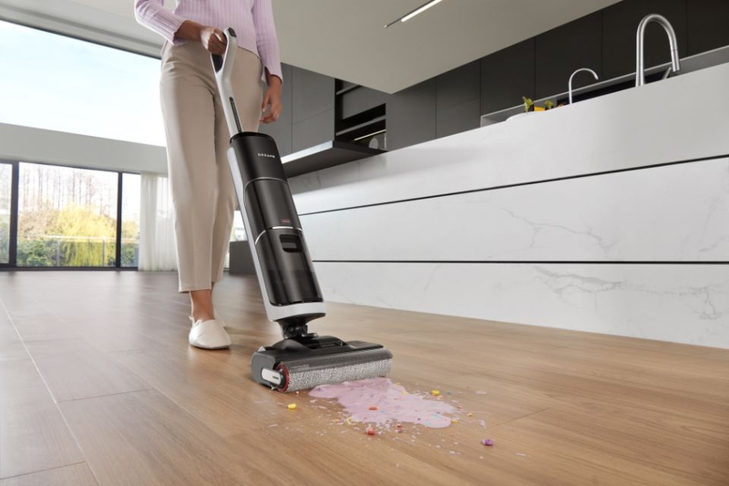 Thời lượng pin trên máy hút bụi Dreame H14 có thể kéo dài đến 35 phút