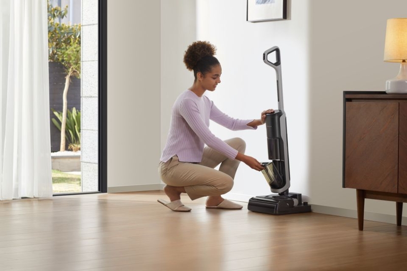 Dreame H14 dễ dàng vệ sinh sau khi hút